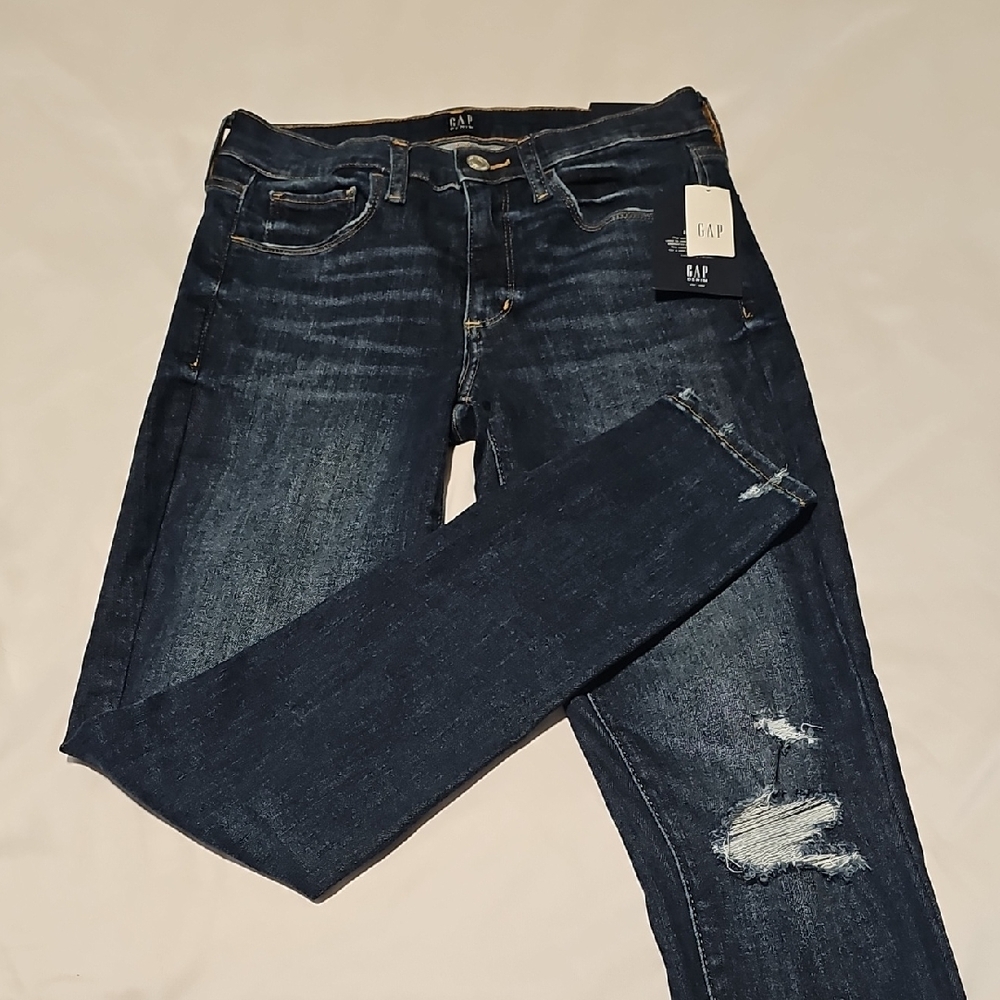 GAP Women's Deep Indigo Skinny Jeans